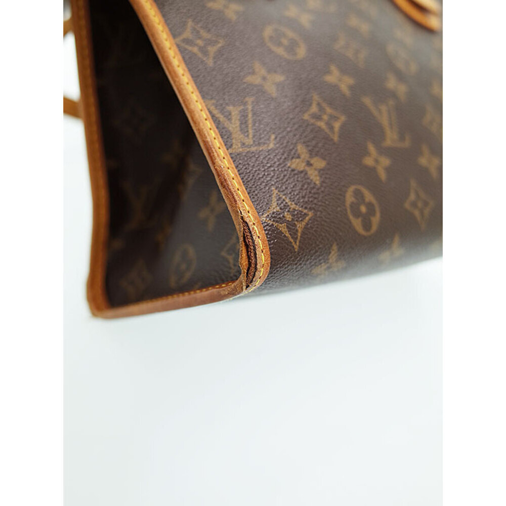 Louis Vuitton Bag Monogram Shoulder Brown Leather Popincourt - Picture 7 of 8